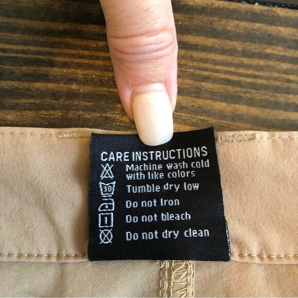 Gash Hao Zip Off Convertible Pants Mens Size 36 Backpacking Hiking Camping Tan - Picture 12 of 13